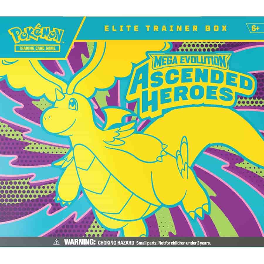 Mega Evolution: Ascended Heroes Elite Trainer Box (ETB)