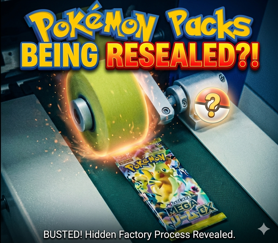 Collector Notice: Pokemon TCG Packs Resealed?