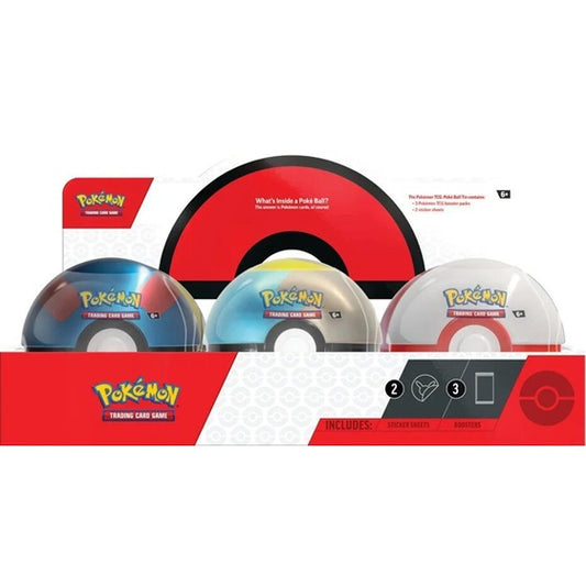 POKEMON TCG: POKE BALL TIN 2024 Q4 (6CT)