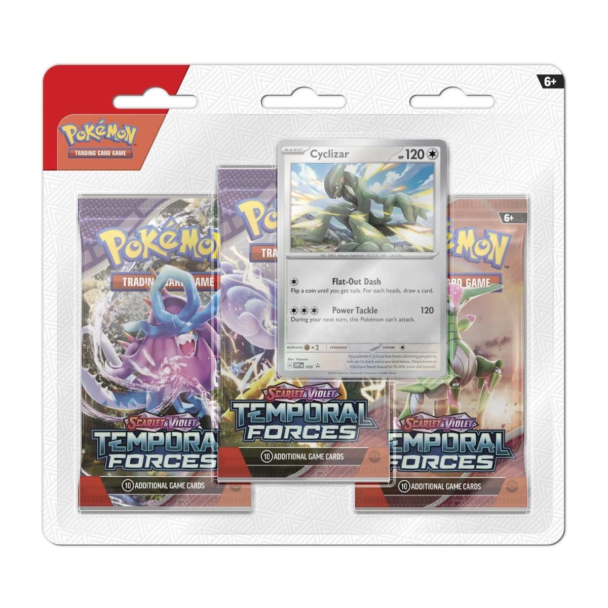 Scarlet & Violet: Temporal Forces 3 Booster Packs