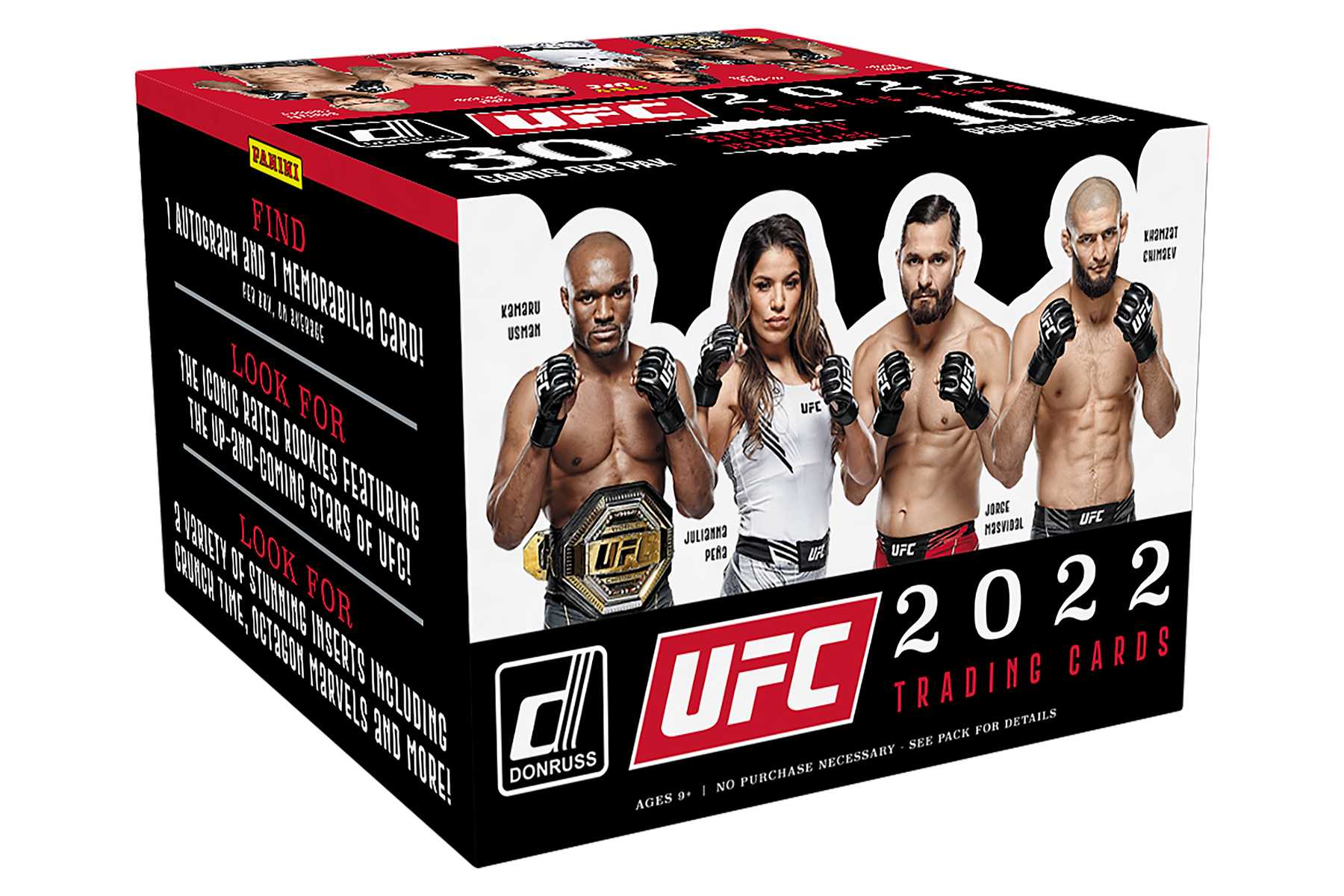 2022 UFC Donruss Hobby Box Ngo Hitter Sports Cards (NBA, NFL, MLB