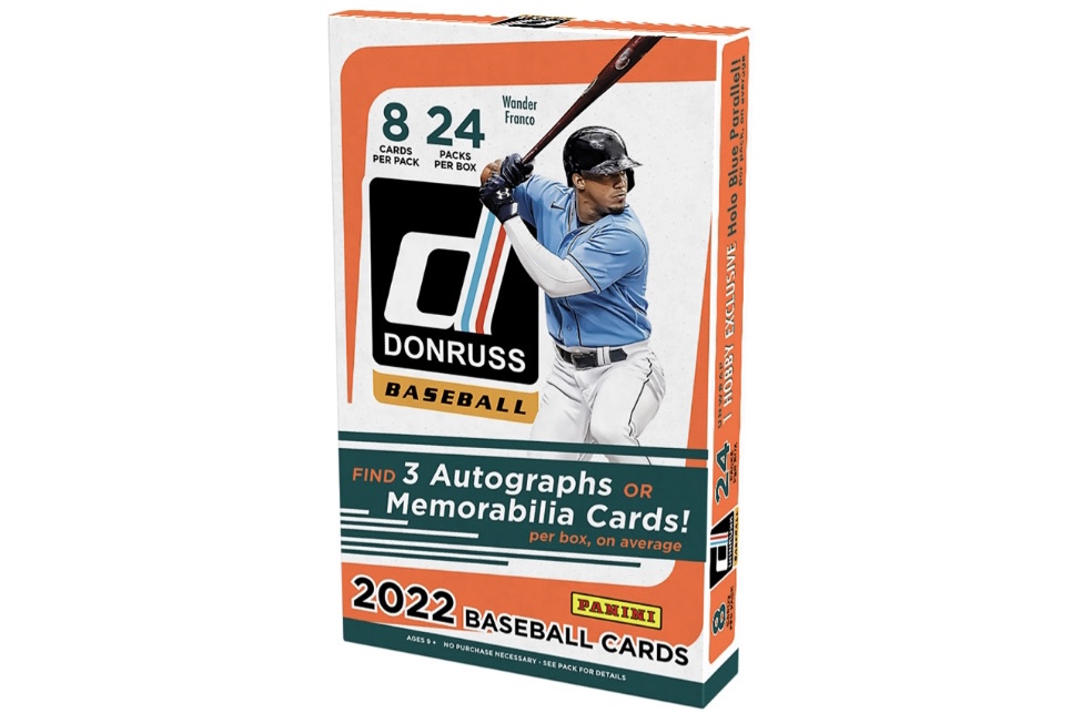 2022 Donruss Baseball Hobby Box Ngo Hitter Sports Cards (NBA, NFL