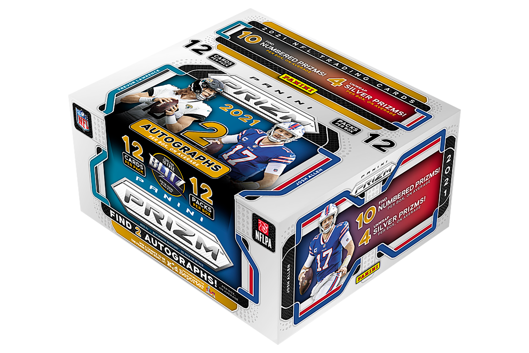 2021 Prizm Football Hobby Box Ngo Hitter Sports Cards (NBA, NFL, MLB