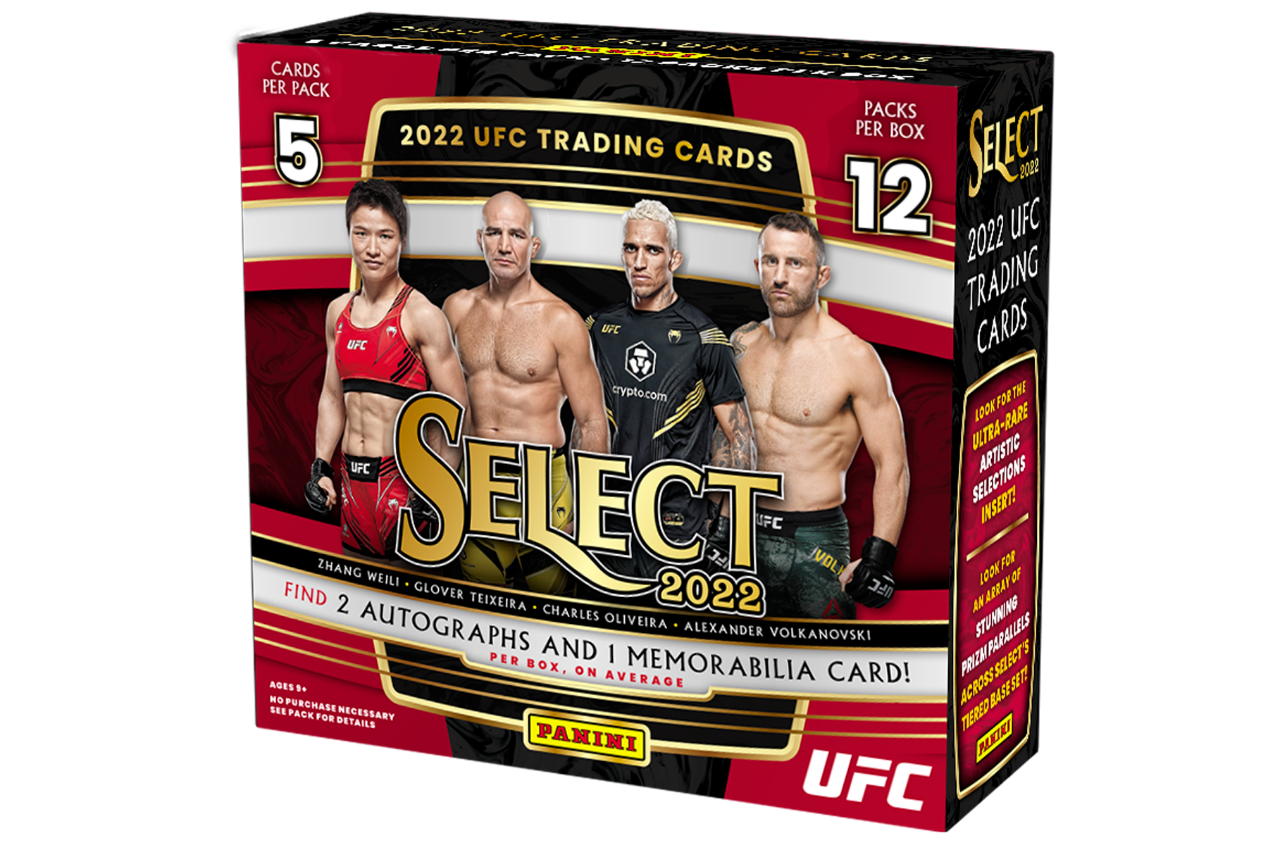 2022 UFC Select Hobby Box Ngo Hitter Sports Cards (NBA, NFL, MLB